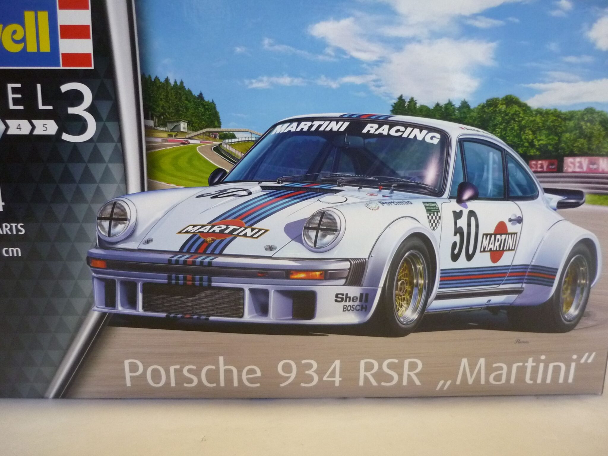  Maquette Porsche  911 RSR Martini Revell 1 24  Les Miniatures