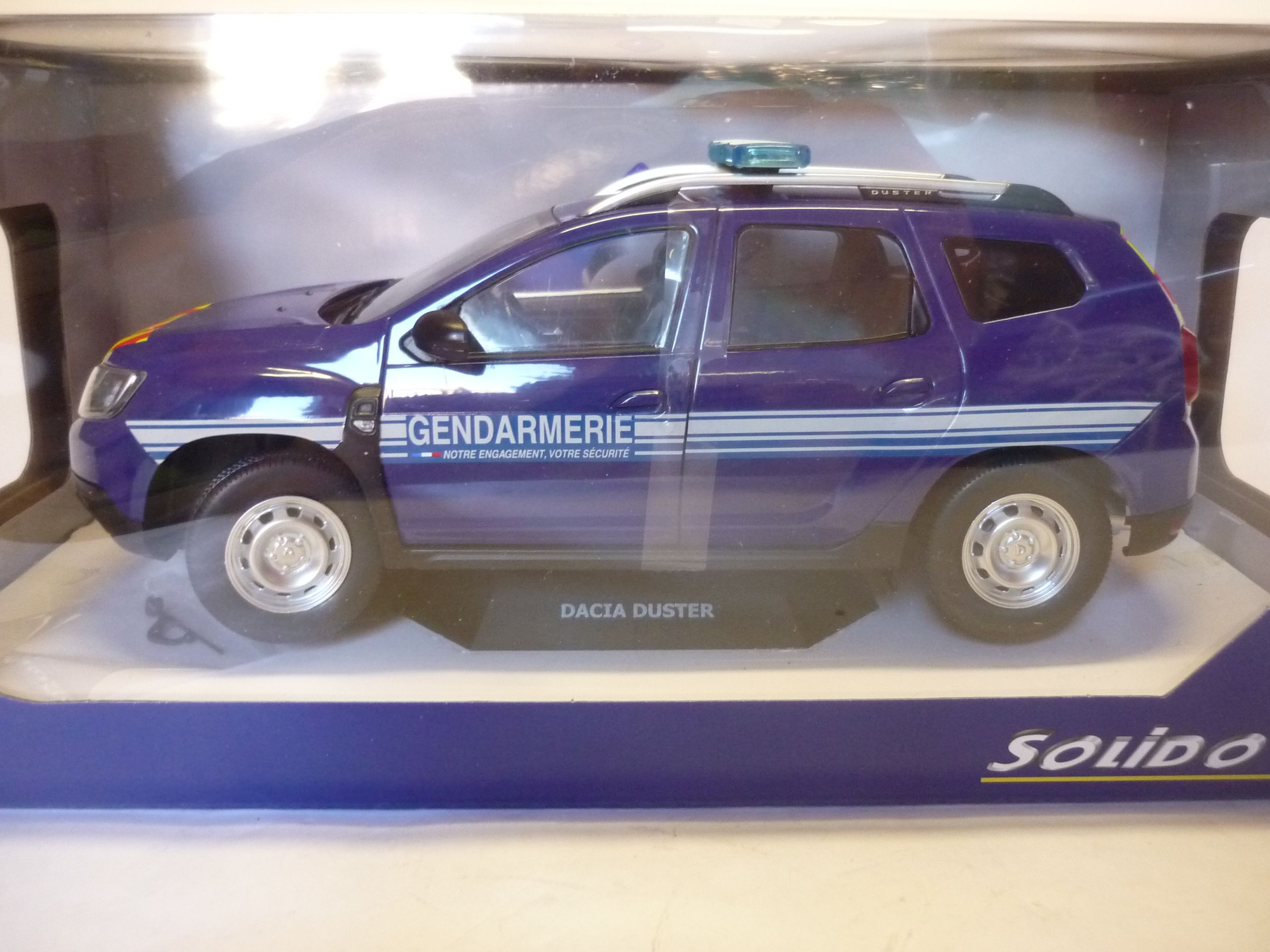 Solido 421185710 Dacia Duster Gendarmerie Polizei 1:18 S1804603 Modellauto