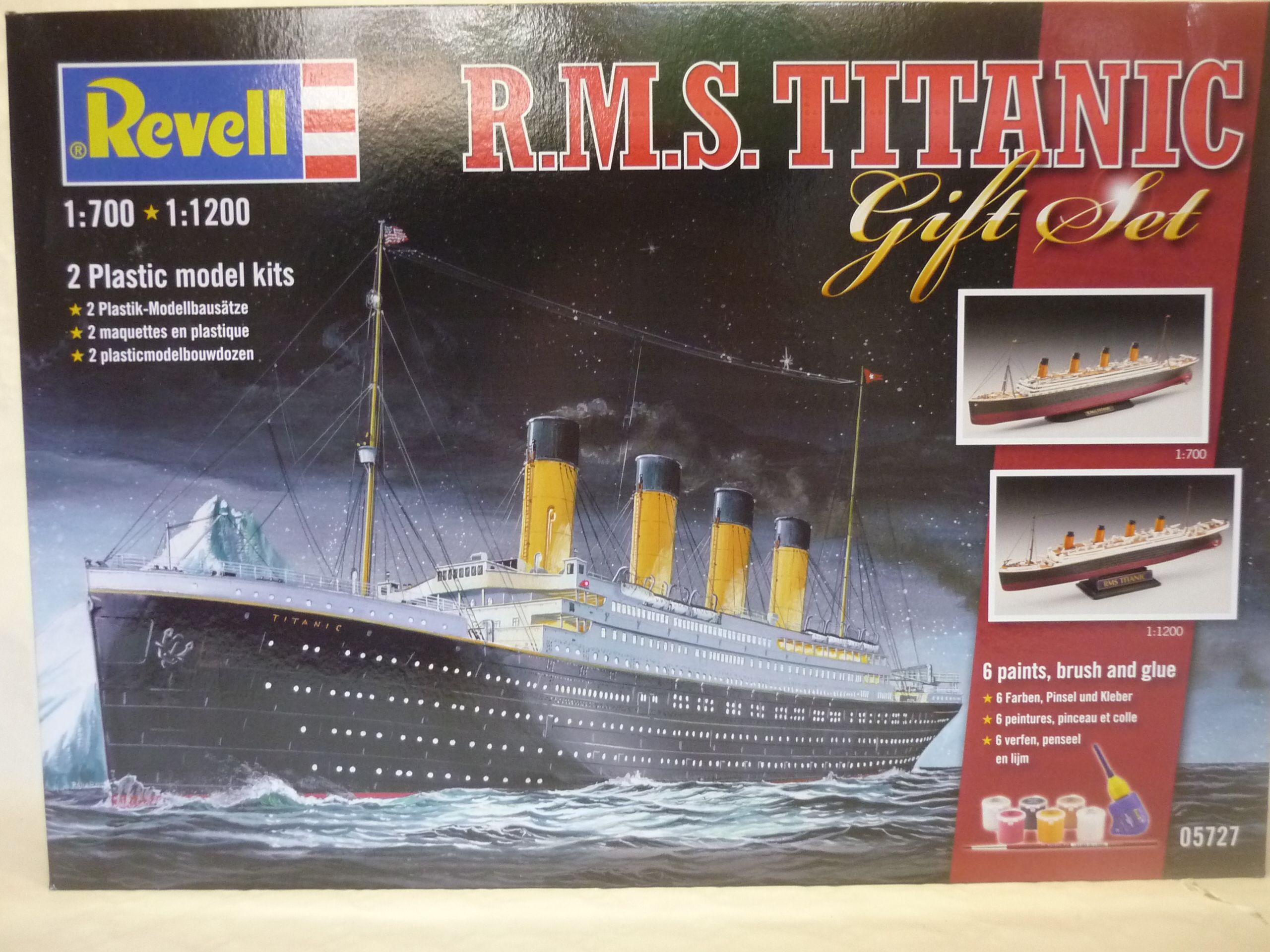 Maquette - Coffret 100 ans Titanic - 1/140 - Kits maquettes tout inclus -  Maquettes
