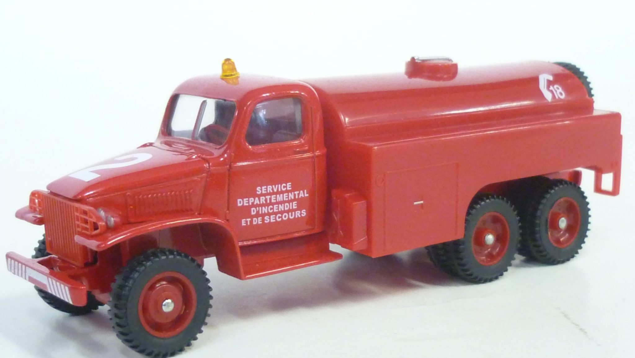 Camion GMC pompiers  Solido  1 50  Les Miniatures