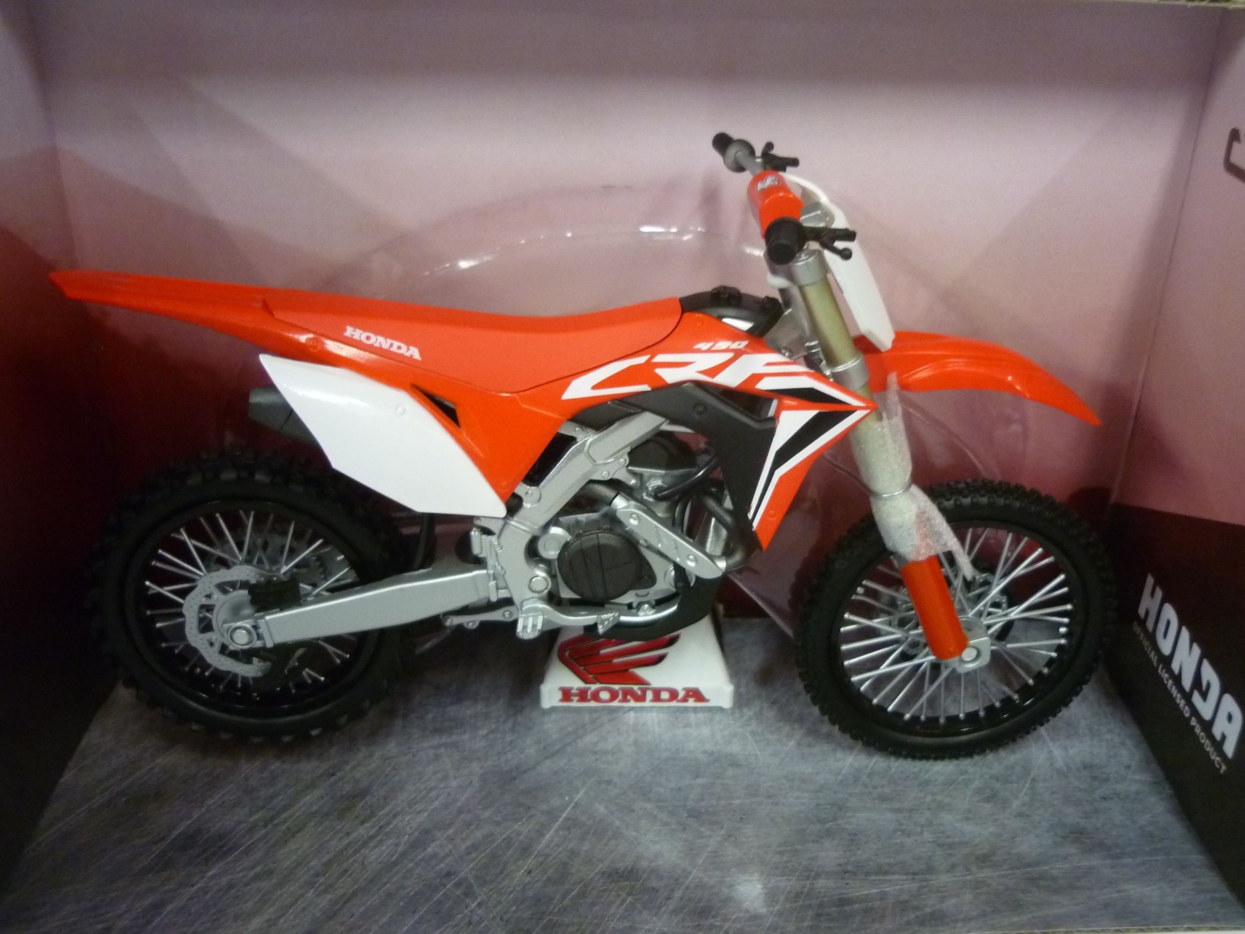 Moto Honda CRF 450 R 2020 1/12° | Les Miniatures